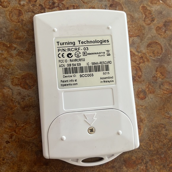 ResponseCard RF LCD Clicker - Picture 3 of 3